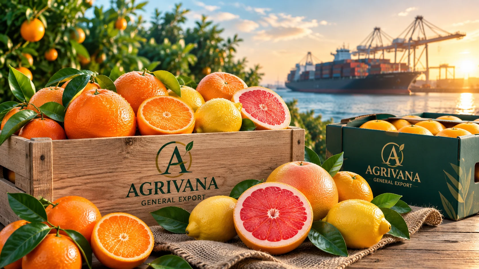 Egyptian agricultural export harvest and citrus